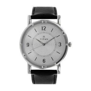Titan Analog White Dial Men's Watch