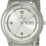 Titan Karishma Analog Silver Dial Men's Watch