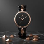 round dial watch for women