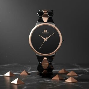 round dial watch for women